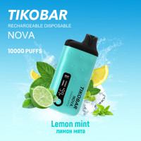 (М) Одноразовая электронная сигарета Tikobar NOVA X 10000 - Lemon Mint (Лимон Мята) (М) Одноразовая электронная сигарета Tikobar NOVA X 10000 - Lemon Mint (Лимон Мята)