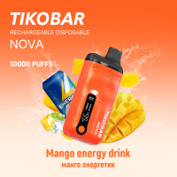 (М) Одноразовая электронная сигарета Tikobar NOVA X 10000 - Mango Energy Drink (Манго Энергетик) (М) Одноразовая электронная сигарета Tikobar NOVA X 10000 - Mango Energy Drink (Манго Энергетик)